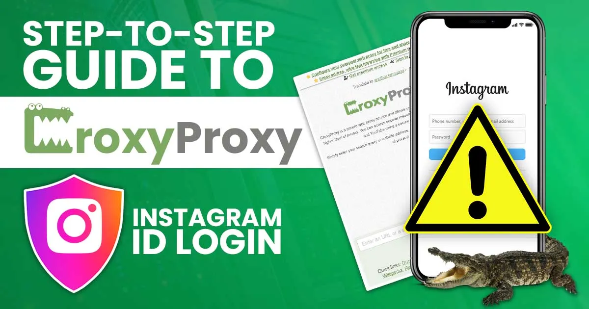 Croxyproxy Instagram ID Login